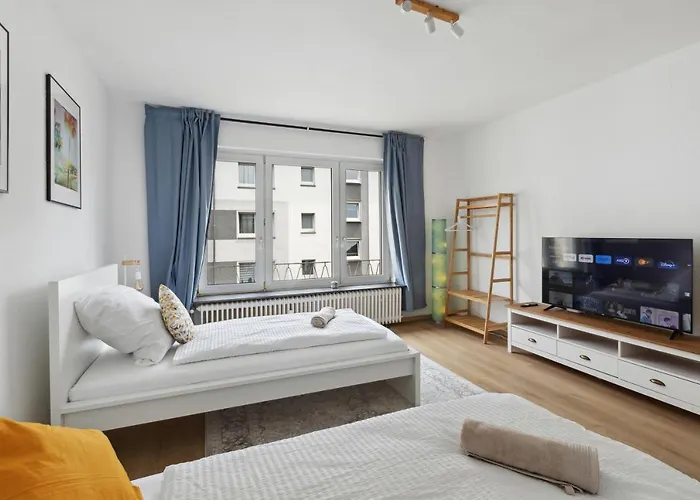 Lejlighed Grosse 80qm 3 Wohnung, Nahe Messe & Klinikum, 2x 55